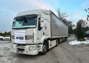 Meteksan Yardım Tırları Yolda