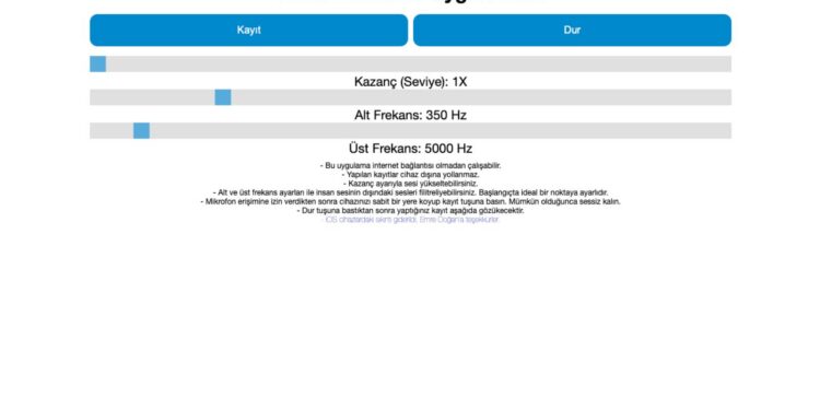 İTÜ MİAM, Enkaz Dinleme Uygulaması Gerçekleştirdi