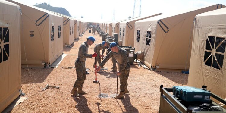 NATO Çadır Desteğine Devam Ediyor