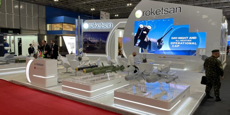 Roketsan Ürünlerini LAAD’da Sergiliyor