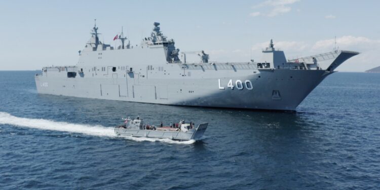 Dünya’nın İlk SİHA Gemisi TCG ANADOLU, Türk Donanması’nın Hizmetine Girdi