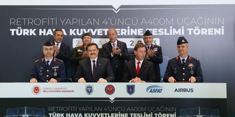 Retrofiti Yapılan 4’üncü A400M Uçağı Teslim Edildi