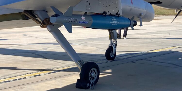 GÖZDE Mühimmatı ile İlk Atış