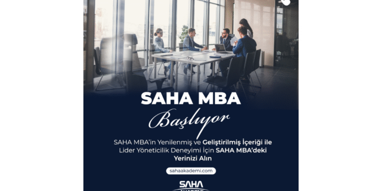 SAHA MBA Başlıyor!
