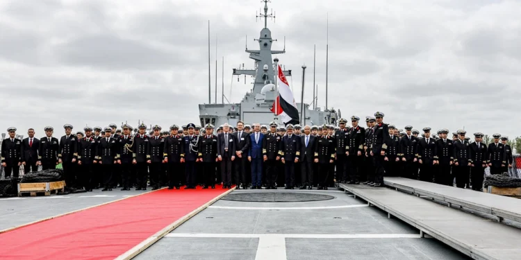 Mısır Donanması İkinci MEKO A-200 EN Fırkateynini Teslim Aldı