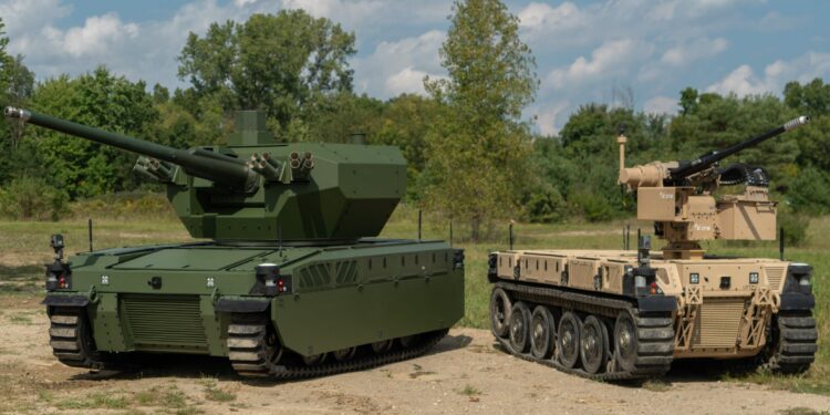 Oshkosh Defense Robotik Savaş Aracı için Teklif Sundu