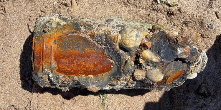 Şile’de Bulunan Mermiler 2.Dünya Savaşından Kalma