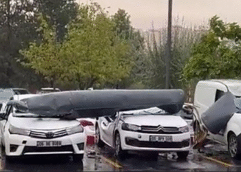 Yakıt Tankı Otoparka Düştü