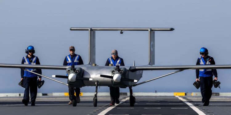 Birleşik Krallık Donanmasında Kargo İHA Dönemi