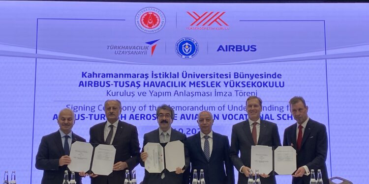 AIRBUS- Türk Havacılık Uzay Sanayii Meslek Yüksek Okulu Kahramanmaraş’ta Açılacak