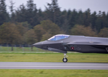 Danimarka Hava Kuvvetlerine ait F-35’ler İlk Kez Danimarka’ya Geldi