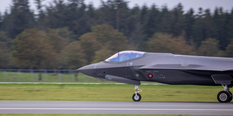 Danimarka Hava Kuvvetlerine ait F-35’ler İlk Kez Danimarka’ya Geldi