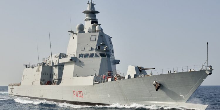 İtalya Donanması, Üçüncü Thaon Di Revel Sınıfı Raimondo Montecuccoli’yi Teslim Aldı