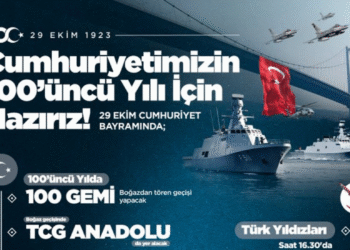 TSK Cumhuriyet’in 100. Yılını 100 Gemi ile Kutlayacak