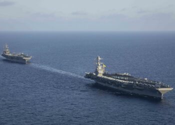 ABD Donanması, Doğu Akdeniz’de İki Uçak Gemisiyle Tatbikat Yaptı   