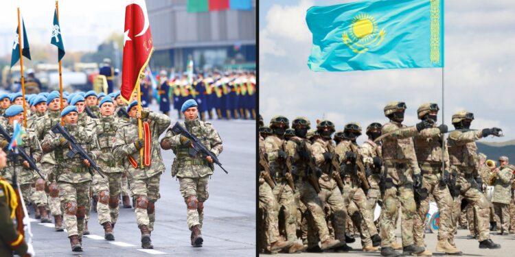 Türkiye ve Kazakistan Kaplan Yolu Tatbikatı