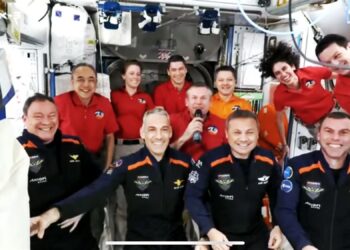 İlk Türk Astronotu Alper Gezeravcı ve Ekibi, ISS’e Başarıyla Kenetlendi!