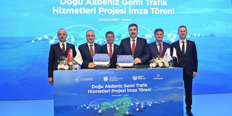 Doğu Akdeniz Gemi Trafik Hizmetleri Sistemi İçin İmzalar Atıldı