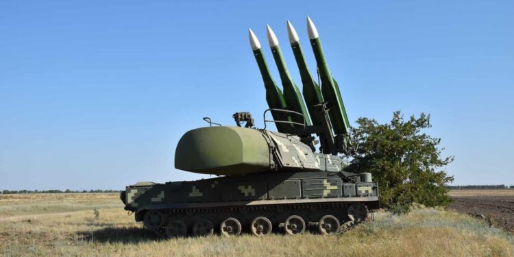 Rus Buk-M1 SAM Sistemleri, Ukrayna Hava Saldırılarına Karşı