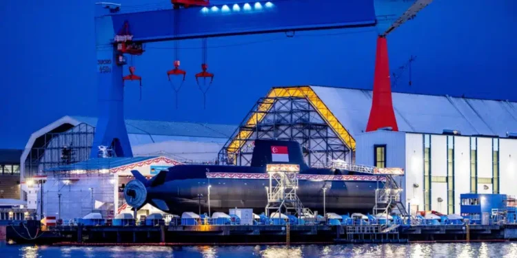 Singapur Son Type 218 Denizaltısını Teslim Aldı