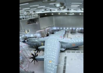 Kazakistan’ın Sipariş Ettiği İki A400M Boyahaneden Çıktı