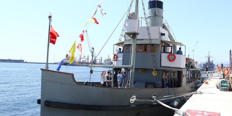 TCG Nusret Müze Gemisi Ege ve Akdeniz’de Halkın Ziyaretine Açılacak