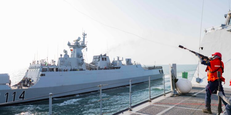 TCG Kınalıada Korveti, Bengal Körfezi’nde “Geçiş Eğitimleri” Gerçekleştirdi