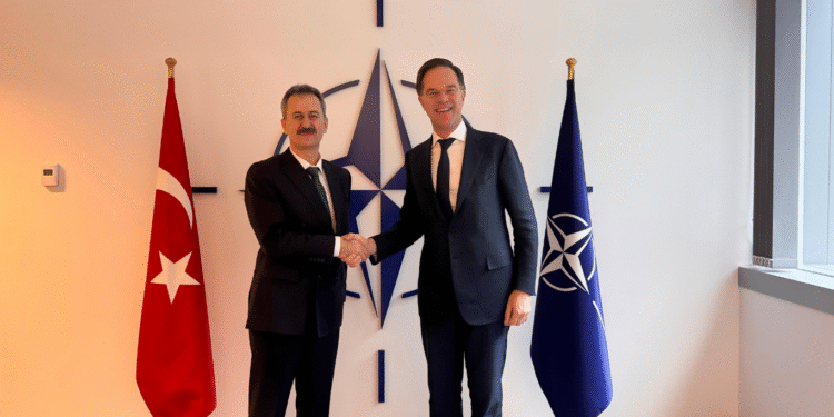 Haluk Görgün, NATO Genel Sekreteri Mark Rutte ile Görüştü