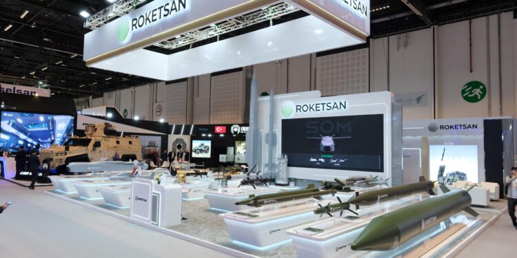 ROKETSAN, IDEX 2025’te Yenilikçi Savunma Ürünleriyle Yerini Aldı