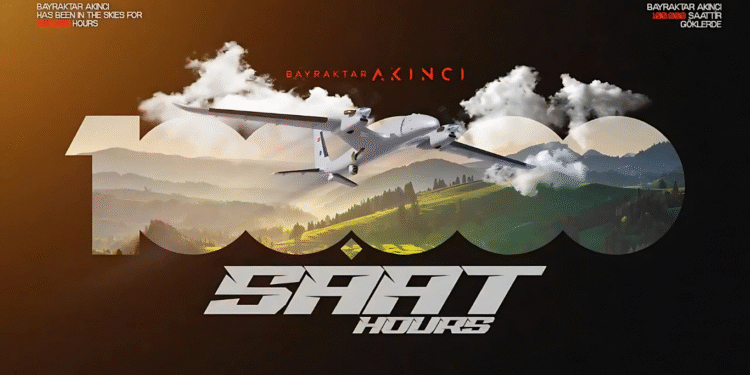 Bayraktar AKINCI, 100 Bin Uçuş Saatini Aştı