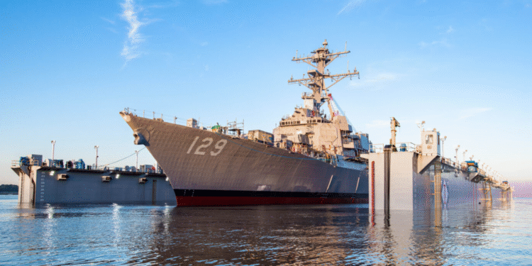 AB Donanması için İnşa Edilen USS Jeremiah Denton Denize İndirildi