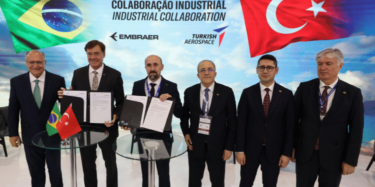 Türk Havacılık ve Uzay Sanayii AŞ ve Embraer Ortak Üretim Yapacak