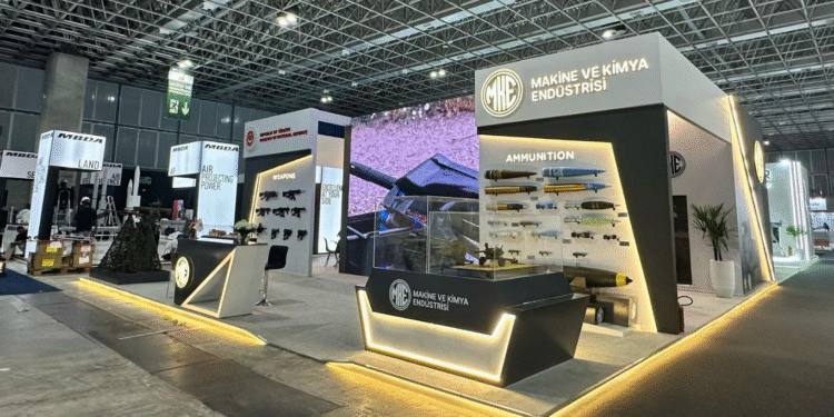 MKE LAAD 2025 Fuarında Kabiliyetlerini Sergiliyor