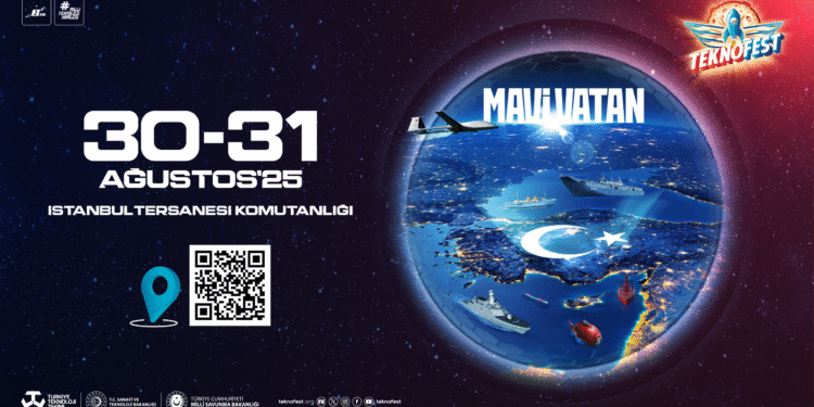 TEKNOFEST Mavi Vatan Ziyaretçi Kayıtları Başladı