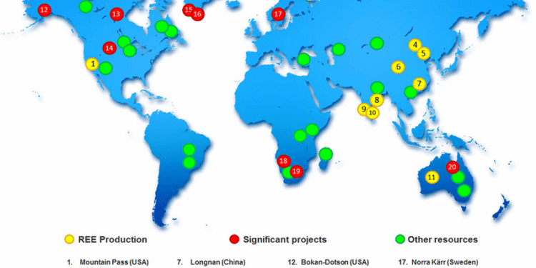 Nadir Toprak Elementleri ve Küresel Rekabet: Çin, ABD, Ukrayna ve Türkiye