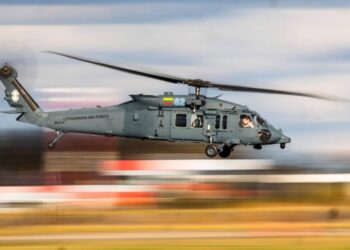 Litvanya Hava Kuvvetleri’nin Yeni UH-60M Black Hawk’ları İlk Uçuşunu Tamamladı