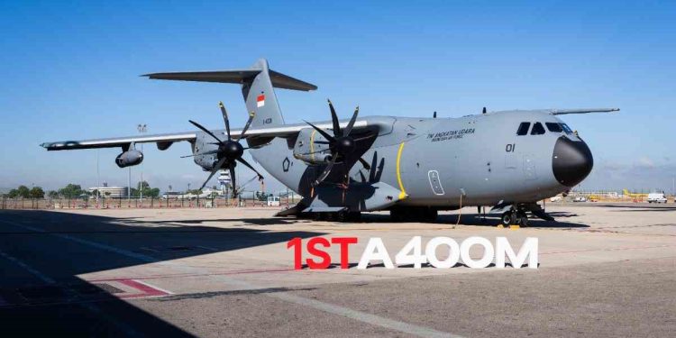 First Airbus A400M heavy tactical transport aircraft delivered to Indonesia
