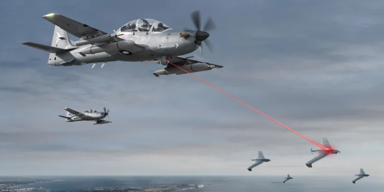 Embraer A-29 Super Tucano Becomes a Drone Hunter