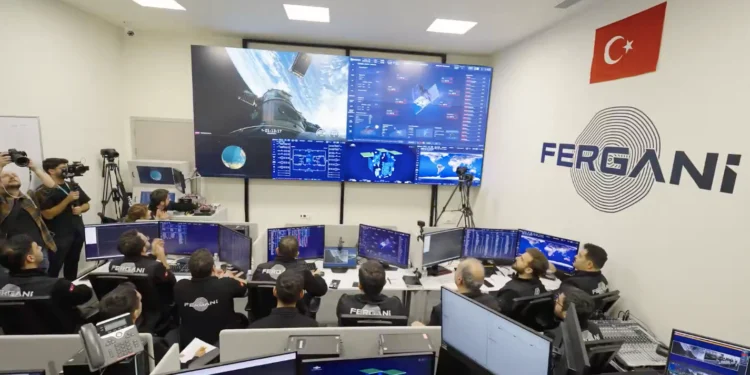 Fergani Space FGN-100-D2 satellite launch control center Selcuk Bayraktar