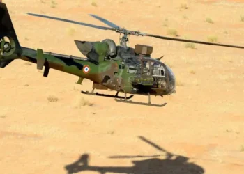 Hafter güçlerine ambargo delerek sevk edilen Gazelle helikopteri