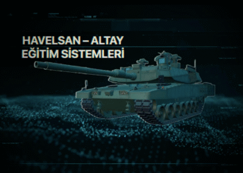 ALTAY Ana Muharebe Tankı HAVELSAN Eğitim Sistemleri simülatör görüntüsü