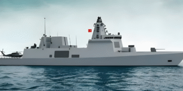 MoD Announced: Construction of the TF-2000 Air Defense Warfare Destroyer Has Begun