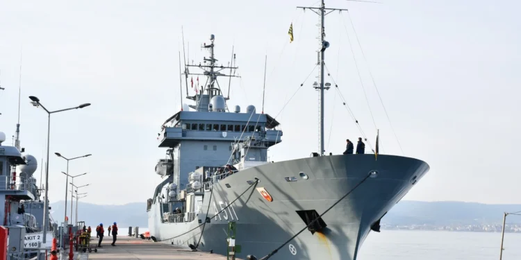 NATO SNMG-2 Unit FGS Elbe Conducted a Port Visit to Çanakkale