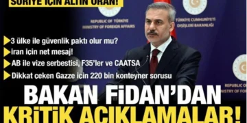 Dış İşleri Bakanı Hakan Fidan’ın 2026 Türk Dış Politikası Yol Haritasının Kritik Mesajları