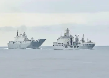 Anadolu Türk Deniz Görev Grubu bünyesindeki TCG Anadolu ve TCG Derya gemileri STEADFAST DART 2026 tatbikatı yolunda.