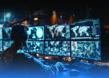 Operational command center displaying C5ISRT capabilities for Canadian defense and Arctic sovereignty monitoring.