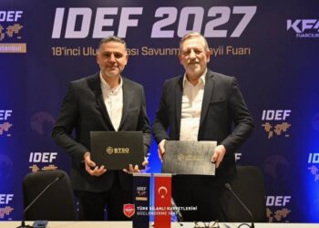 The official signing ceremony for IDEF 2027, the 18th International Defence Industry Fair, has been successfully held. Managed by the Turkish Armed Forces Foundation (TSKGV) and organized by KFA Fuarcılık, the event will take place at the Istanbul Expo Center from May 3–9, 2027, showcasing the global strength of Türkiye's domestic defense industry.