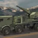 ASELSAN KORKUT hava savunma sisteminin Tatra Force 6x6 tekerlekli platformu üzerine entegre edilmiş hali.