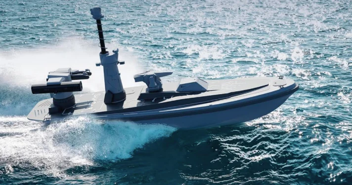 HAVELSAN tarafından geliştirilen ve otonom sistemlerle donatılan insansız deniz aracı platformu.