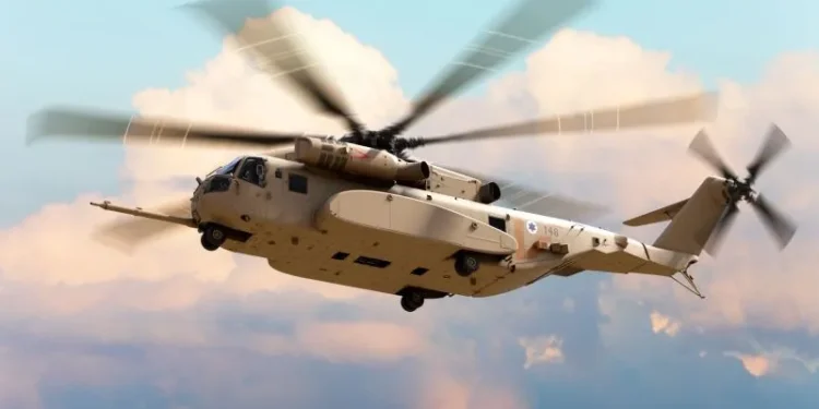 Israeli Air Force CH-53K helicopter modernization by Elbit Systems